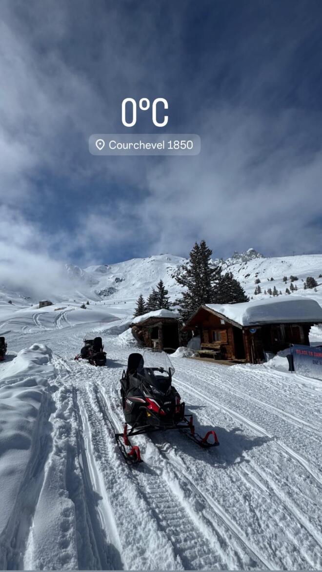 Αθηνά Οικονομάκου - Μπρούνο Τσερέλα: Χιόνι και έρωτας στο Κουρσεβέλ