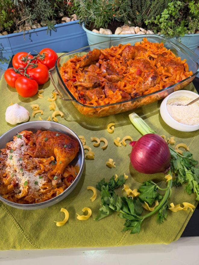 Κοτόπουλο με χυλοπίτες/ Μαγειρική στο Breakfast@Star