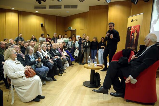 Παναγιώτης Τιμογιαννάκης: Στην παρουσίαση του βιβλίου του, Όσκαρ!