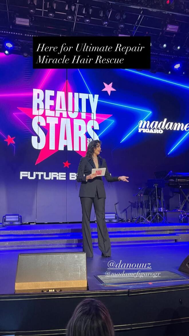 Δανάη Παππά: Η glam rock εμφάνισή της στην παρουσίαση των βραβείων Beauty Stars/ instagram