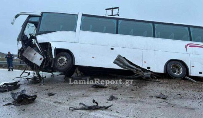 Σφοδρό τροχαίο στη Φθιώτιδα