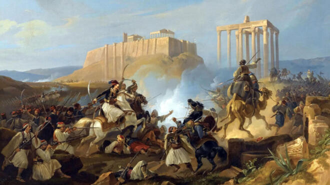 Από το 1823 έως το 1837, δεν υπήρχε για τους Έλληνες η εθνική εορτή της 25ης Μαρτίου, αλλά αυτή της 1ης Ιανουαρίου. Αυτό άλλαξε το 1838