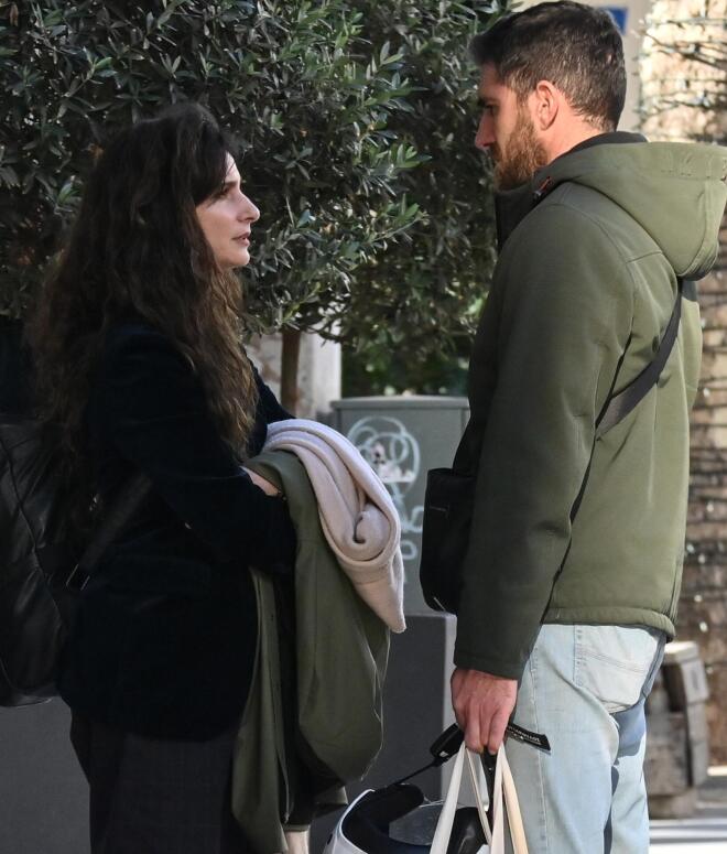 Η Μαρίνα Καλογήρου και ο νέο της σύντροφος, Ηλίας Φραγκάκης / Φωτογραφίες: NDP