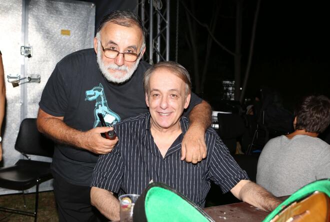 Θάνος και Ανδρέας Μικρούτσικος, το 2015/ NDP