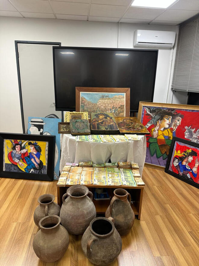 Τσαγκαράκης: Κατασχέθηκαν 300 πίνακες αλλά μόνο οι 7 είναι γνήσιοι