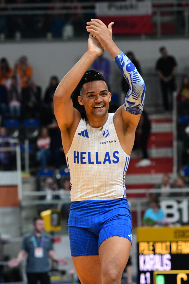 Καραλής: Πήρε το ασημένιο μετάλλιο στο Παγκόσμιο Πρωτάθλημα κλειστού στίβου