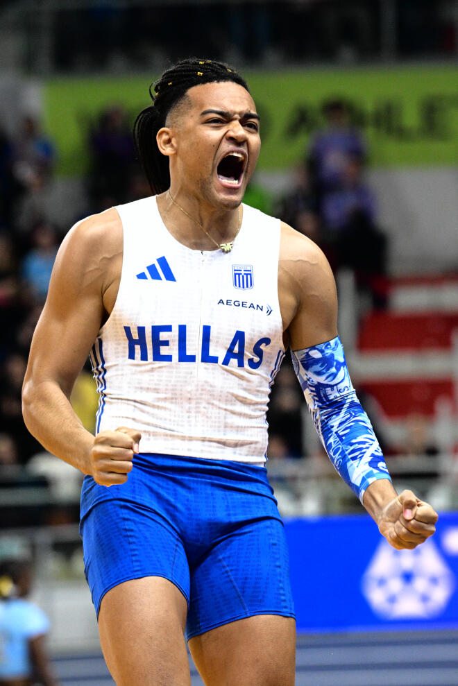 Καραλής: Πήρε το ασημένιο μετάλλιο στο Παγκόσμιο Πρωτάθλημα κλειστού στίβου
