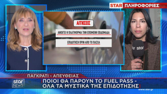 Fuel Pass: Η πλατφόρμα και πότε ανοίγουν οι αιτήσεις 