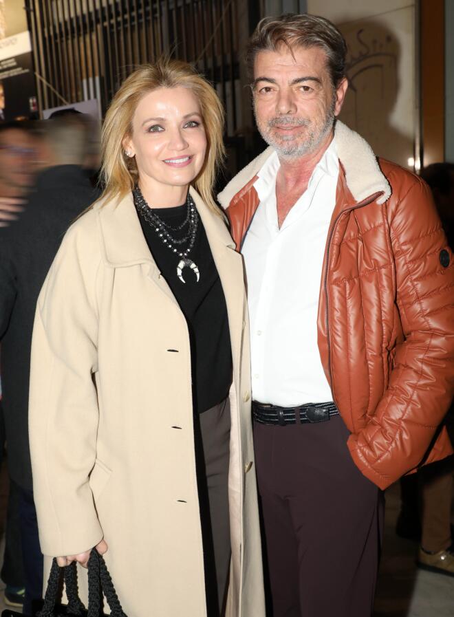 Η Παναγιώτα Βλαντή με τον σύζυγό της, Γιάννη Βλάχο 