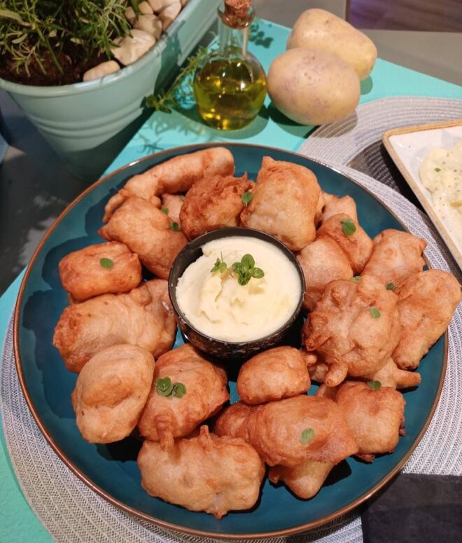 Παραδοσιακός μπακαλιάρος σκορδαλιά, διά χειρός Γιώργου Ρήγα