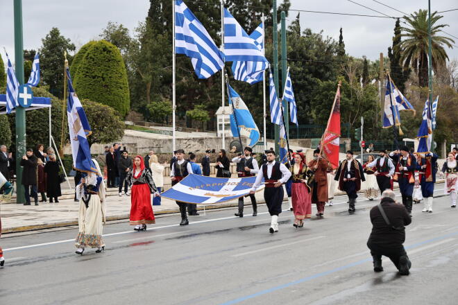 Μαθητική παρέλαση 25η Μαρτίου 1