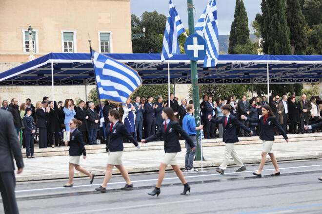 Μαθητική παρέλαση 25η Μαρτίου 2