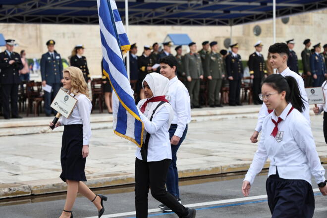 Μαθητική παρέλαση 25η Μαρτίου 3