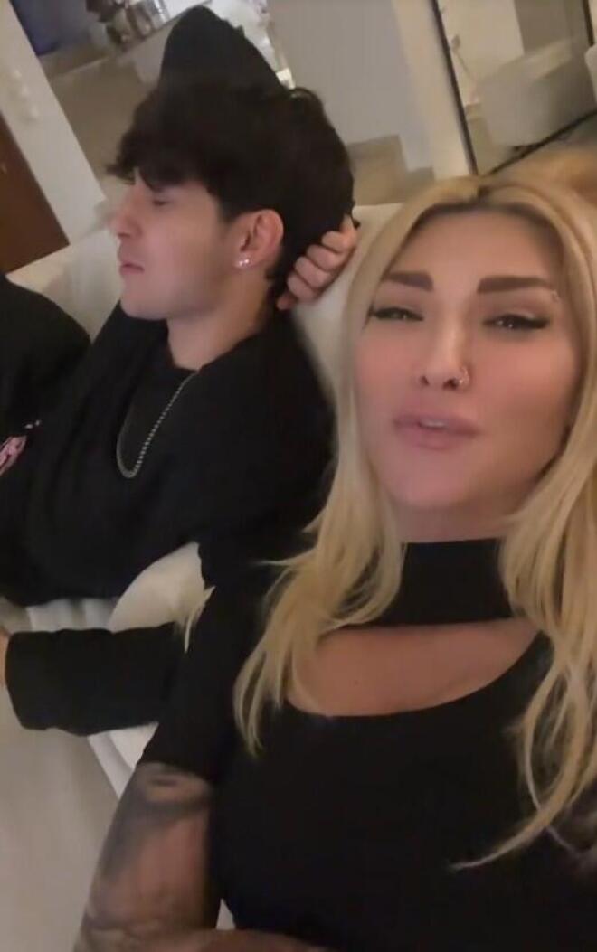 Αγγελική Ηλιάδη: Βίντεο με τον γιο της, Μπάμπη Λαζαρίδη στο σπίτι τους