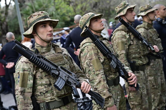 Στρατιωτική παρέλαση 25η Μαρτίου Αθήνα - Eurokinissi