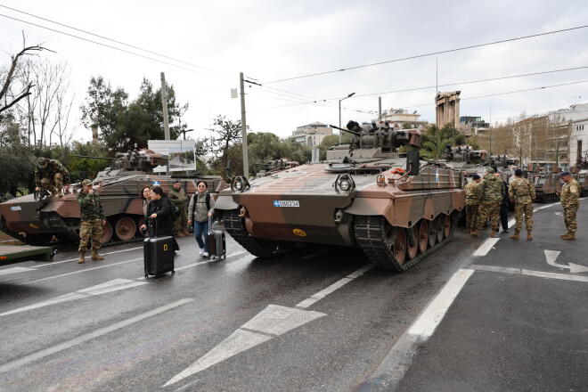 Στρατιωτική παρέλαση 25η Μαρτίου Αθήνα - Eurokinissi