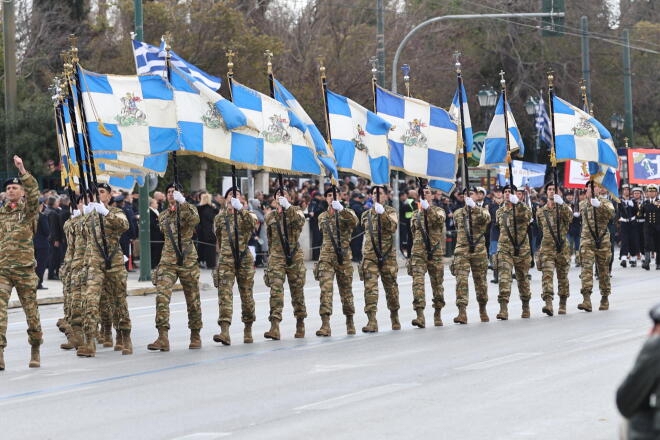 στρατιωτική παρέλαση 25η Μαρτίου