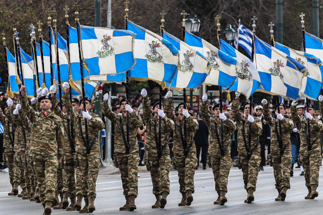 στρατιωτική παρέλαση 25η Μαρτίου