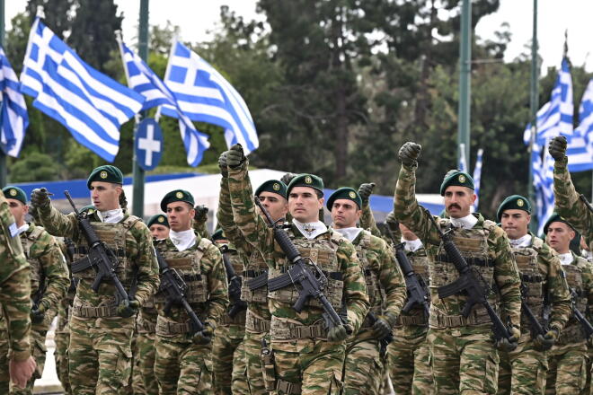 στρατιωτική παρέλαση 25η Μαρτίου