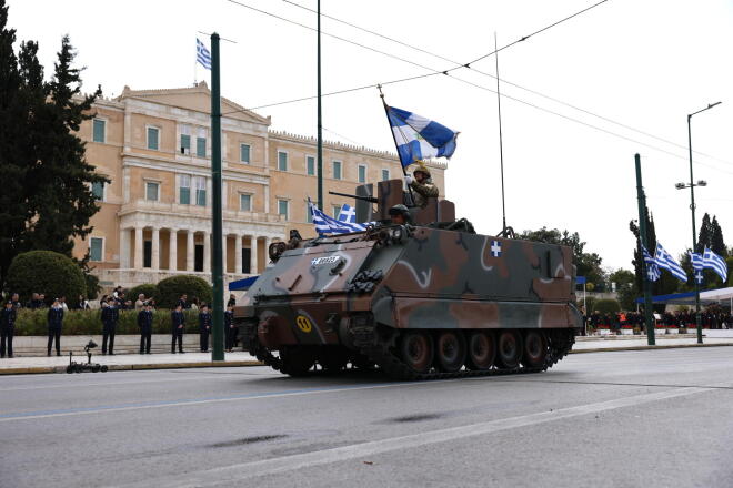 στρατιωτική παρέλαση 25η Μαρτίου