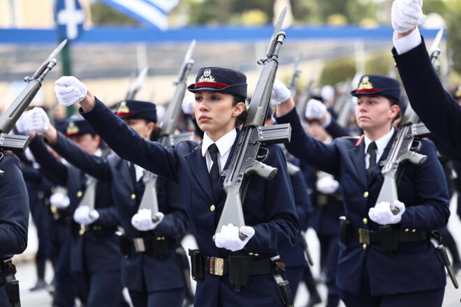 στρατιωτική παρέλαση 25η Μαρτίου