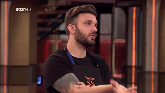 Ο Άγγελος αποχώρησε επειδή παρέδωσε το πιάτο του ενώ είχε τελειώσει ο χρόνος