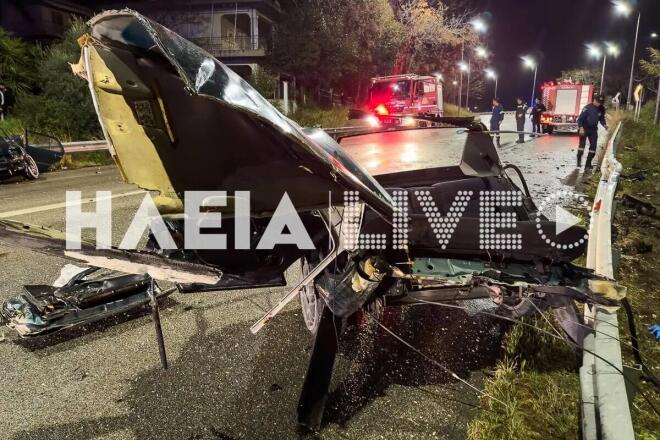 τροχαίο Ηλεία 4