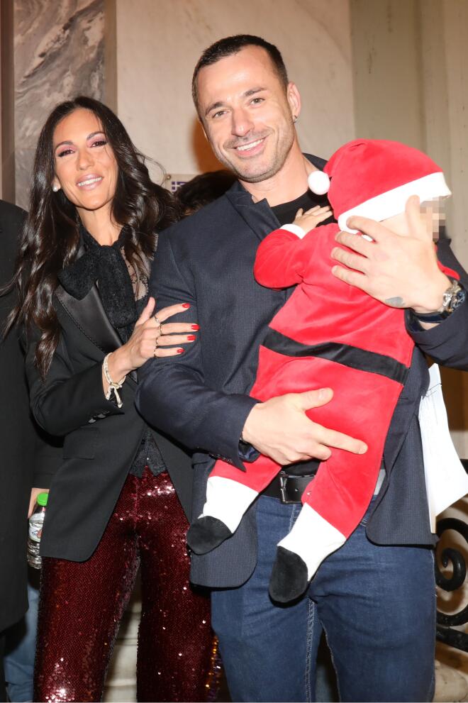 Ανθή Βούλγαρη & Κώστας Κωνσταντινίδης με τον γιο τους, Μάριο/ NDP ΘΩΜΑΣ ΔΑΣΚΑΛΑΚΗΣ