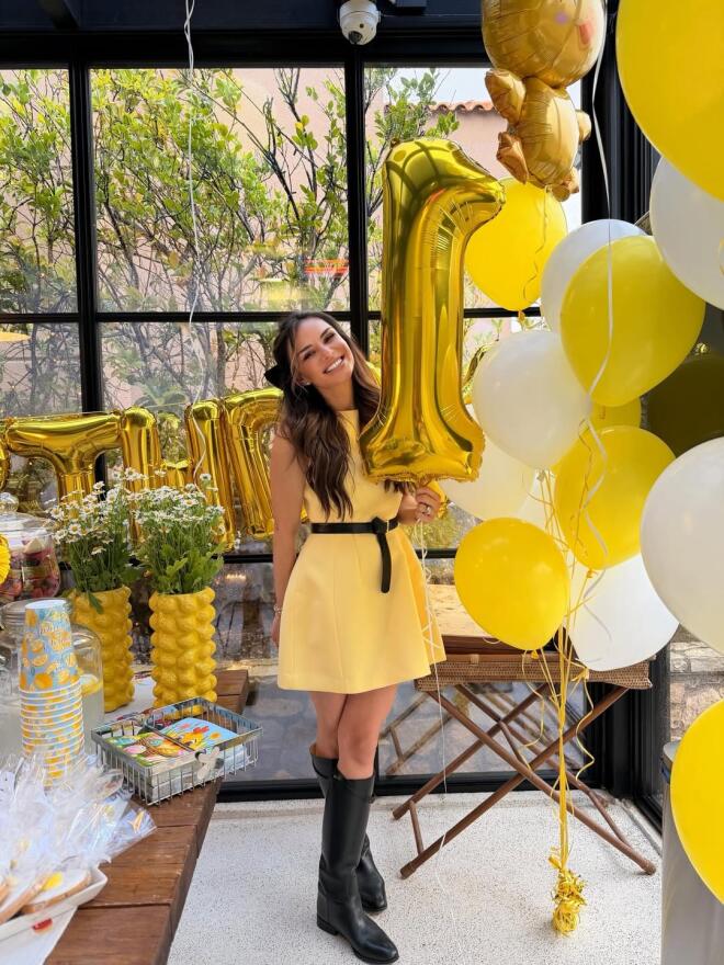 Eλένη Τσοάκη: To πάρτι για τα πρώτα γενέθλια της κόρης της/ instagram