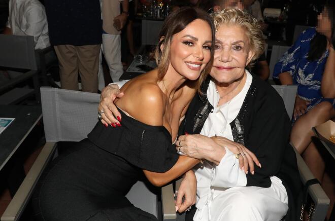 H Mπέττυ Μαγγίρα με τη Μαρινέλλα το 2024/ φωτογραφία από NDP