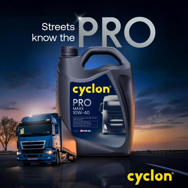 PRO – Σειρά προϊόντων που βασίζεται στην τεχνογνωσία της Cyclon στη λίπανση προσφέροντας ισχυρή προστασία και σταθερή ποιότητα σε επαγγελματίες του κλάδου, όπως συνεργεία και στόλους οχημάτων.