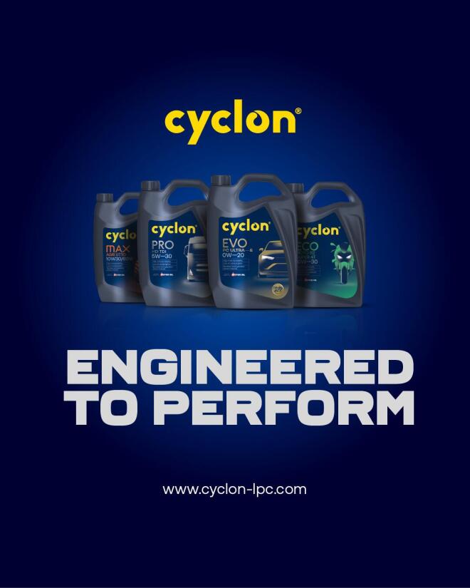 Cyclon: Παρουσιάζει νέα εταιρική ταυτότητα και ανανεωμένη σειρά λιπαντικών