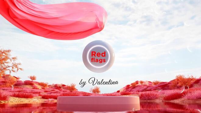 red flags by valentina