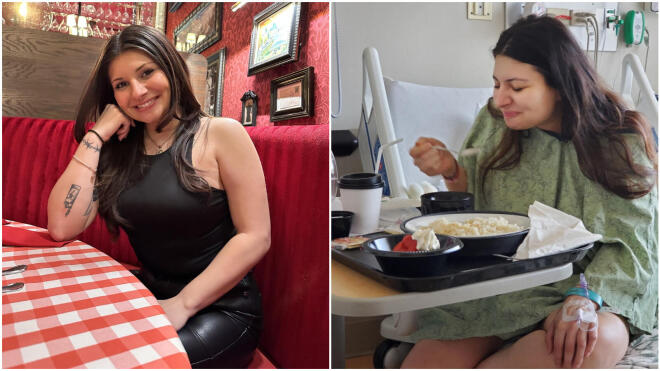 Η Μαριάνα Τάτα (27) από τη Νέα Υόρκη, είχε μια ανέμελη ζωή και θεωρούσε την υγεία της δεδομένη. Έπειτα από κάποια συμπτώματα που επέμεναν, αποφάσισε να επισκεφθεί το γιατρό της. Έπειτα από πολλές εξετάσεις έλαβε τα σοκαριστικά νέα: Έπασχε από καρκίνο του παχέος εντέρου (τέταρτο στάδιο). / Φωτογραφία: profimedia.gr