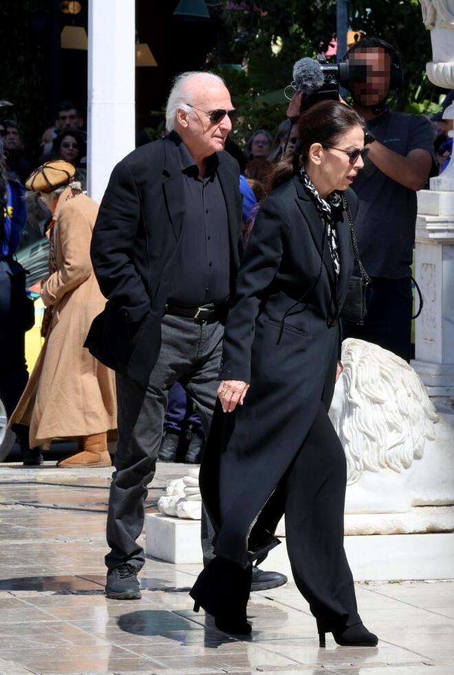 Ο Γιώργος Χατζηνάσιος με τη σύζυγό του, Μαρία