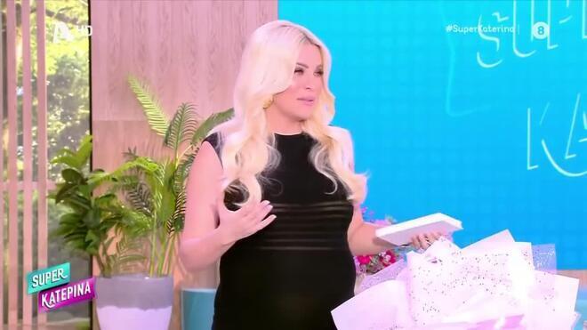 Η συγκίνηση της Κατερίνας Καινούργιου στην τελευταία της εκπομπή 