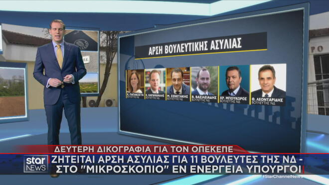 Οι Υπουργοί, υφυπουργοί και βουλευτές που περιλαμβάνονται στη δικογραφία 