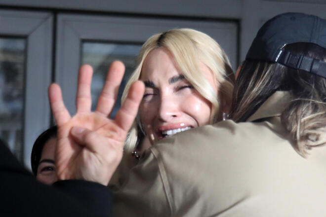 Ξέσπασε σε λυγμούς η Ιωάννα Τούνη μετά τη δικαστική απόφαση / Φωτογραφία Intime (Γιάννης Μωησιάδης)