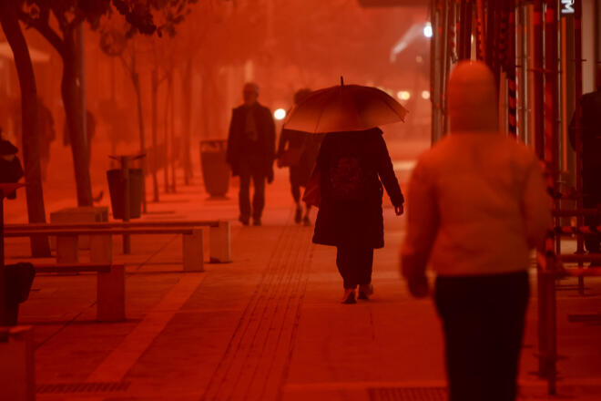 Αφρικανική σκόνη κάλυψε όλη την Κρήτη - Eurokinissi