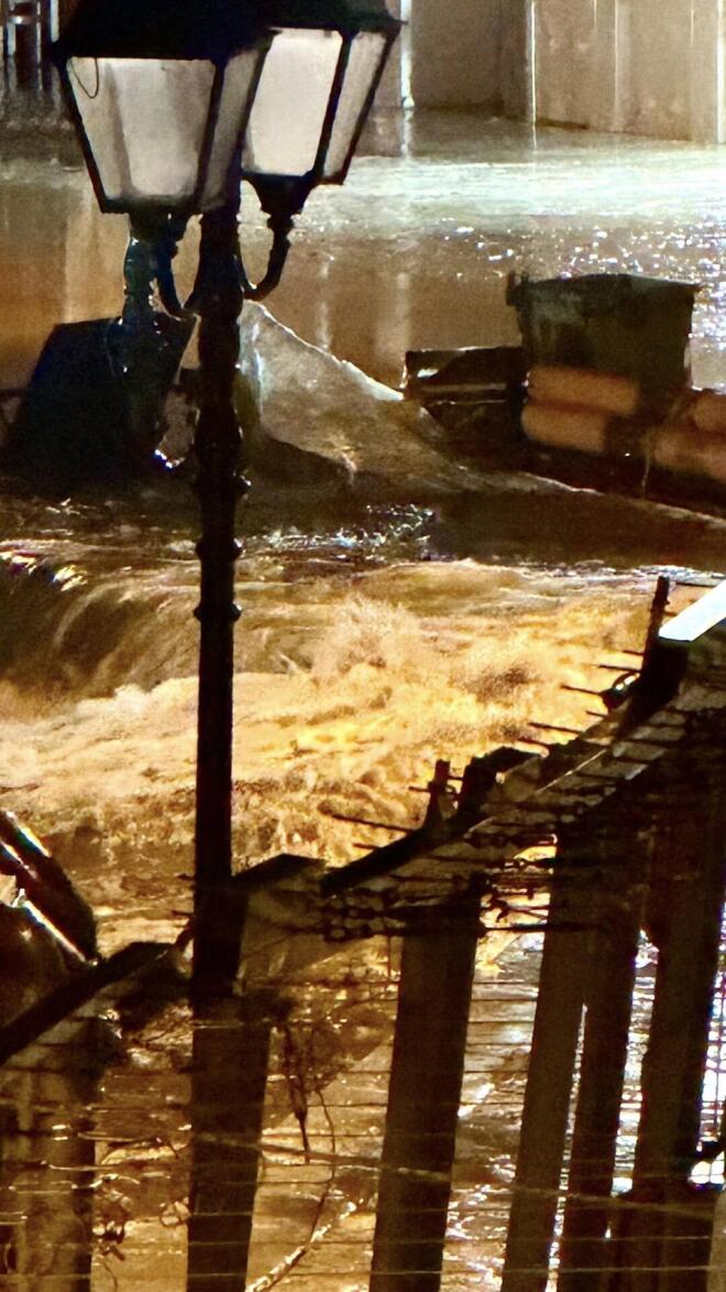 Η Ύδρα μετά την κακοκαιρία 