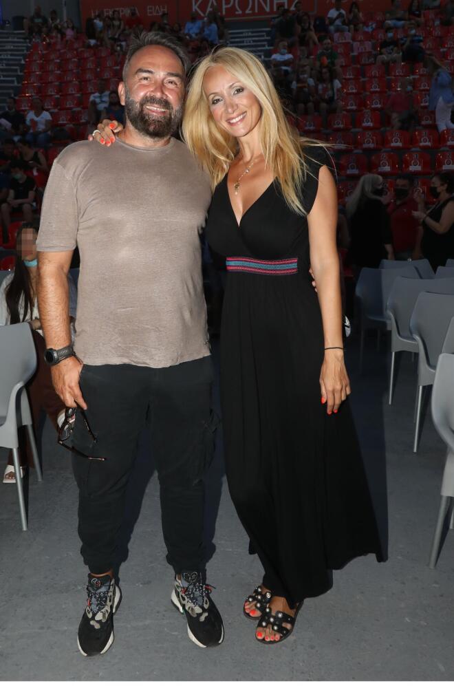 Nάταλι Κάκκαβα και Γρηγόρης Γκουντάρας/ φωτογραφία από ndpphoto.gr