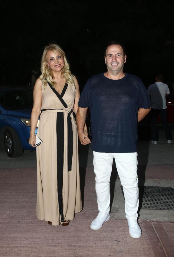 Η Τέτα Καμπουρέλη με τον Βασίλη Γκουρούση / NDP Photo Agency