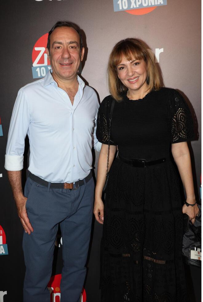 Ο Σωτήρης Καλυβάτσης και η Υρώ Λούπη/ φωτογραφία από ndpphoto.gr