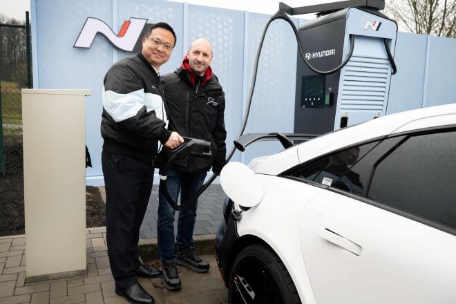 Hyundai: N Hyper φορτιστές στην πίστα αγώνων του Nürburgring