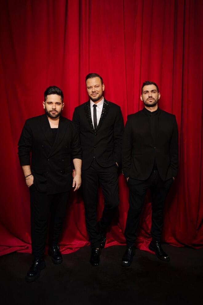 Oι ΑΝΩ ΚΑΤΩ, μαζί με την Εμμανουέλα Λάμπη και τη Rosanna Mailan στο Simion