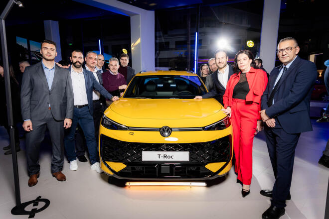 VW T-Roc: Στα εγκαίνια νέου καταστήματος στην Θεσσαλονίκη