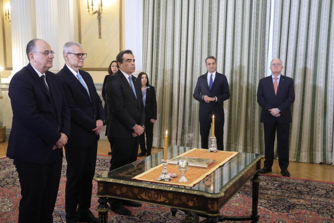 Εικόνες από την ορκωμοσία 