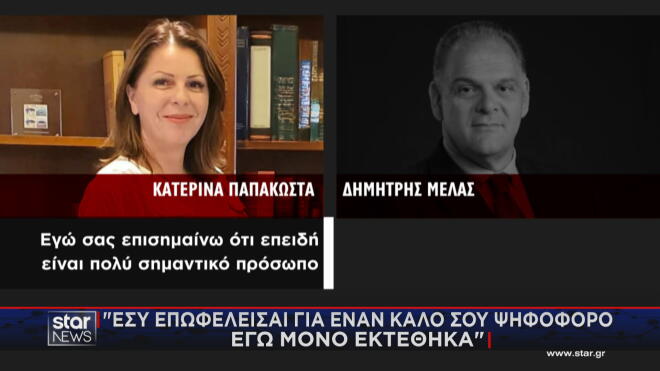 Ο διάλογος Παπακώστα με Μελά  