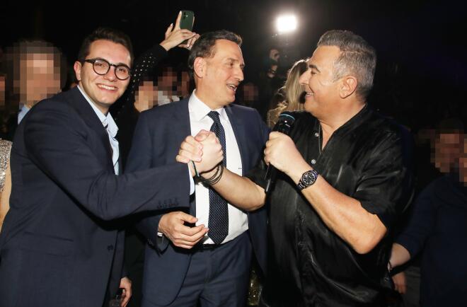 Η χειραψία του Αντώνη Ρέμου με τον Παναγιώτη Δημητρακόπουλο / NDP Photo Agency - Νίκος Δρούκας