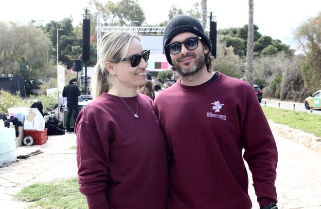 Η sporty εμφάνιση της Μελέτη με τον Θοδωρή Μαροσούλη: